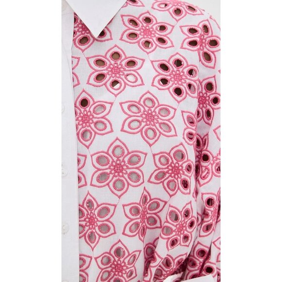 SUNDRESS Florine Dress‎ Florine Dress in Eyelet Pink - Size M/L - Picture 11 of 11